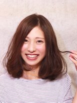 ヘアサロン シロップ(Hair Salon Syrup) 『ロブ』×『ピンクグレージュ』