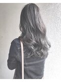 【Marlお客様スタイル】グレージュのふんわりセミロング♪