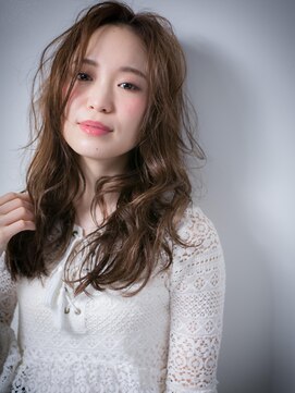 カバーヘア ブリス 戸田公園西口店(COVER HAIR bliss) *bliss戸田公園*3Dカラー&センターパート♪グラマラスロングx