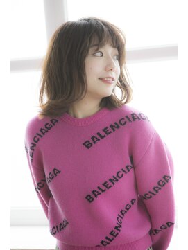 ミエル ヘア 新宿(miel hair) 【miel hair新宿】春先取り大人かわいい清楚モテセミディー