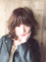 ヘアーミューズ リベロ(hair muse Livero) 【Livero】ゆるふわミディ×アッシュベージュ 1