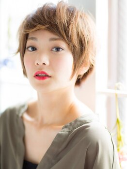 ルミナ オーガニックヘアー(LU3NA organic hair)の写真/毎朝のセットが驚く程簡単♪一人一人の骨格に合わせたカット技術で、自宅でもスタイリングしやすい美髪に☆