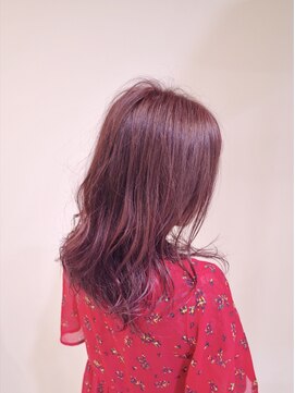 クロエ バイ ラヴィズム 内野店(CLOE by LUVISM) 毛先にいくほど鮮やかピンク!ピンクグラデーションカラー