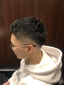 ヒロギンザ 田町店(HIRO GINZA) スキンフェード×アイロンパーマ