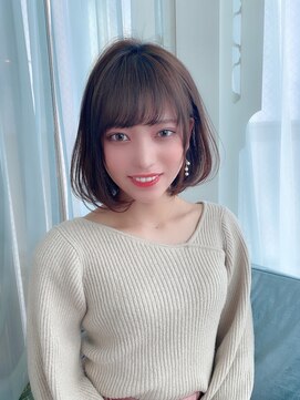 ロンド ロビン 栄(Lond robin) 【Lond robin】大人可愛い/ワンカール/ボブ　859