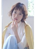 大人可愛い20代30代40代◎似合わせカットイメチェン流しバング