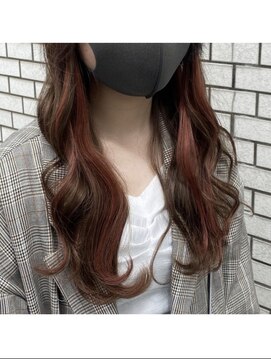 ボアップ 松山店(boappu) プルエクステでインナーカラー/ノーダメージ