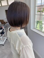シロ 延岡店(SIRO)&nbsp;【暗髪透明感ボブ♪】ヘッドスパ延岡美容室シロSIRO