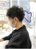 MEN'S HAIR  センターパート　サイドパート　韓国マッシュ