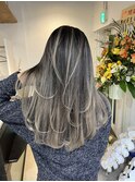 ホワイトシルバーバレイヤージュ　by玉置悠祐