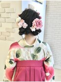 （avant〉卒業式ヘア　ツインシニオン