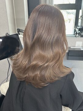 スラッシュ(SLASH) 髪質改善/グレージュ/透明感カラー/ナチュラル/