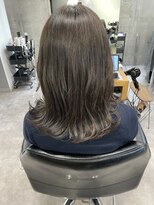 シェル 吉祥寺(shell)&nbsp;グレージュカラー/ボブウルフ/黒髪/ココアベージュ