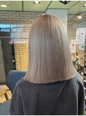 #バレイヤージュ#グレージュカラー#ボブウルフ#ココアベージュ