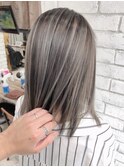 似合わせ◎【インナーグレージュ】【ハイライト】