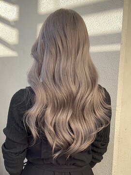 ソル オモテサンドウ 表参道 青山(SOL . OMOTESANDO) ミルクティーベージュダブルカラーケアブリーチインナーカラー