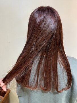 アズール 草加(azule) ブリーチなしカラー♪チェリーレッド[草加／草加駅東口]