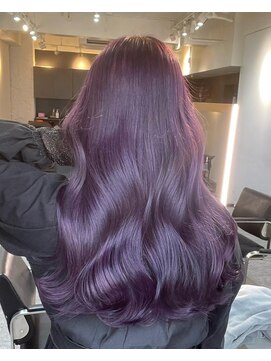 ブレンド 渋谷(BLend) ハイライトカラーマチルダボブインナーグレージュ前髪