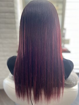 クラン ヘアーアンドスタジオ(CLAN hair & studio) ワインレッド