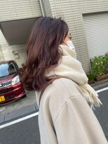 クプア 柏(kupua)&nbsp;エアリーロング/切りっぱなしボブ/ピンクブラウン/美髪[柏駅]