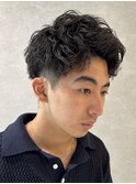 ピンパーマ/メンズショート/スパイキーショート