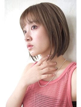 アール 北千住店(ar) ラインボブ/大人上品/グレージュ/北千住