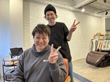 グリーンルーム(GREEN ROOM)の雰囲気（カラーをしてもらったら、白髪が綺麗に染まり、艶が出てきました）