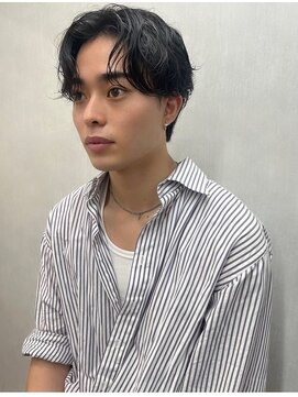 ガーデン タチカワ(garden tachikawa) マッシュ/センターパート/波巻き/毛流れ