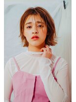 ニュイ 高槻 阪急茨木店(nui)&nbsp;イメチェンアンブレラカラー前髪ウェーブパーマこなれミディ