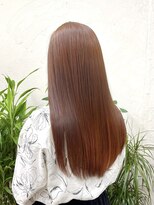 アンフィニー 銀座(ANFINI)&nbsp;銀座　カラー　暖色系カラー　ピンクベージュ　コーラルピンク