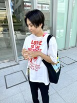 カケル(×.)&nbsp;ハンサムショート/暗染め/ダークトーン