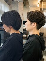 ボンド 三軒茶屋(Bond)&nbsp;メンズパーマbefore&after◎三軒茶屋 RYUKI メンズカット