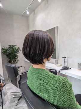 ソヨン 豊田市駅店(SOYON) 4.ショートボブ/ショートカット/ボブ/似合わせカット/顔周り