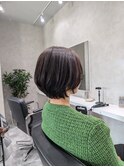 4.ショートボブ/ショートカット/ボブ/似合わせカット/顔周り