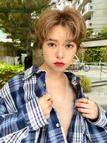 ギークス(GEEKS)&nbsp;【GEEKS渋谷】ミルクティーベージュ/冬カラー/マッシュショート