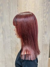 ヘアートゥリース 武蔵小杉店(hair trees) ピンクバイオレット ハイトーン