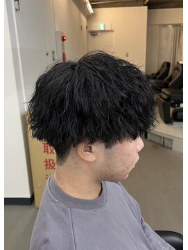 プルーブトウキョウ 渋谷(PROVE TOKYO) ツイストスパイラル刈り上げマッシュ