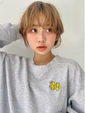 サンドハーツギンザ(sand Hearts ginza) ショートボブ縮毛矯正 10代20代30代40代