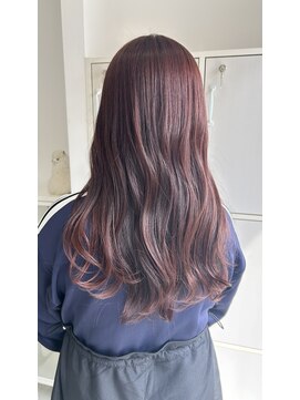 ヘア エッセンス エルメ(hair essence elme) 【ピンクカラー/ロング】