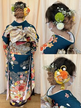 ヘアーメイク ツインズ(Hair Make TWINS) ふんわりアップ