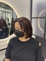 シーバイスリー 綱島(C×3)&nbsp;ブリーチなしワンカラーでピンクブラウン