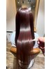 【艶髪美人】スペシャル髪質改善縮毛矯正+カット￥25000→21000