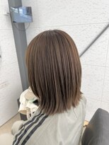 ビーヒアナウ N゜03 金沢駅西店(BE HERE NOW) ヘーゼルベージュ×レイヤーボブ