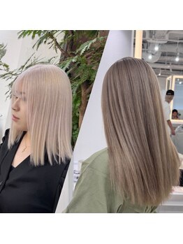 スパーブ(SUPERB)の写真/【当日予約OK!】圧倒的ラインナップの薬剤が叶える豊富なカラーバリエーションに感動*複雑な色味も◎