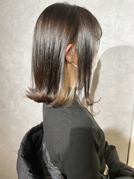 レイ 千葉(Lei) 【川津】インナーミルクティー×チョコレートグレージュ