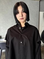 イトシテ&nbsp;切りっぱなしボブ×ダークグレー　【鎌田　隆雅】