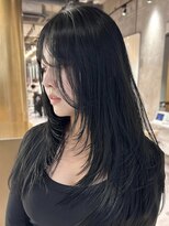 ヨーク(yoke)&nbsp;【yoke×RYO】レイヤー/黒髪/グロスブラック