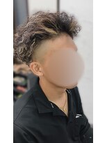 ヘアーズクレッセント(CRESCENT)&nbsp;パーマ＋メッシュ