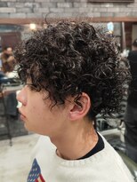 フォーコーナーズカットショップスリーセント 栄(FourCornersCutShop 3/cent)&nbsp;スパイラルパーマ/カーリーパーマ/プードルパーマ
