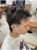 無造作パーマ